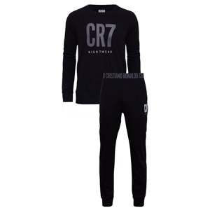 Cristiano Ronaldo dětské pyžamo CR7 Long black CR7 55442