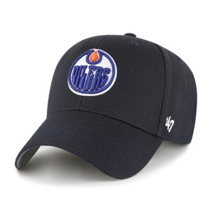 Edmonton Oilers čepice baseballová kšiltovka Sure Shot Snapback 47 MVP Navy 47 Brand 107127