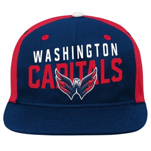 Washington Capitals dětská čepice flat kšiltovka Life Style Old School Flatbrim Outerstuff 99126