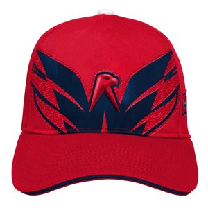 Washington Capitals dětská čepice baseballová kšiltovka Big Face red Outerstuff 100194