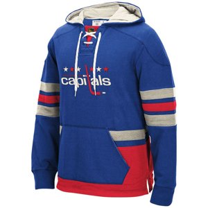 Washington Capitals pánská mikina s kapucí 2017 CCM Jersey Pullover Hoodie blue CCM 103005