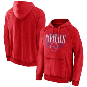 Washington Capitals pánská mikina s kapucí A/LS Hoodie red Fanatics Branded 109605