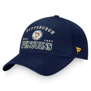 Pittsburgh Penguins čepice baseballová kšiltovka Heritage Unstructured Adjustable Fanatics Branded 109992