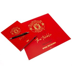 Manchester United dárkový box Calendar & Diary Musical Gift Box 2024 TM-03077