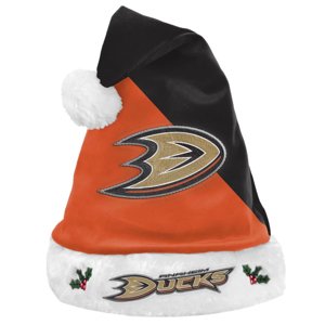 Anaheim Ducks zimní čepice FOCO Colorblock Santa Hat 111669