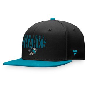 San Jose Sharks čepice flat kšiltovka Fundamental Color Blocked Snapback Fanatics Branded 111615