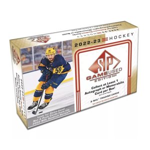 NHL boxy hokejové karty NHL 2022-23 Upper Deck SP Game Used Hobby Box Upper Deck 111993
