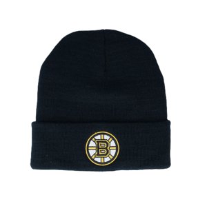 Boston Bruins zimní čepice Cuffed Knit Black American Needle 111942