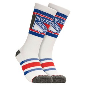 New York Rangers ponožky NHL Cross Bar Crew Socks Mitchell & Ness 112123