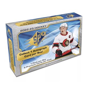 NHL boxy hokejové karty NHL 2022-23 Upper Deck SPx Hockey Hobby Box Upper Deck 111540