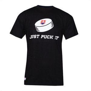 Hokejové reprezentace pánské tričko Slovakia Just puck it 112426
