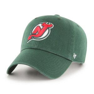 New Jersey Devils čepice baseballová kšiltovka 47 CLEAN UP green 47 Brand 112888