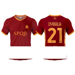 AS Roma dětský fotbalový dres 23/24 home Dybala 57417