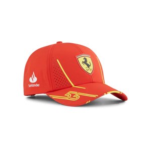 Ferrari dětská čepice baseballová kšiltovka Driver Sainz red F1 Team 2024 Puma 701228017001000
