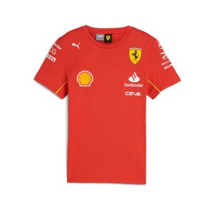 Ferrari dětské tričko Driver red F1 Team 2024 Puma 701228010001176