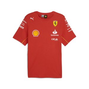 Ferrari pánské tričko Driver red F1 Team 2024 Puma 701228001001225