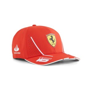 Ferrari čepice baseballová kšiltovka Driver Leclerc red F1 Team 2024 Puma 701228014001000
