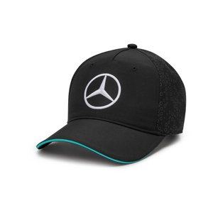 Mercedes AMG Petronas dětská čepice baseballová kšiltovka Driver black F1 Team 2024 Stichd 701227962001000