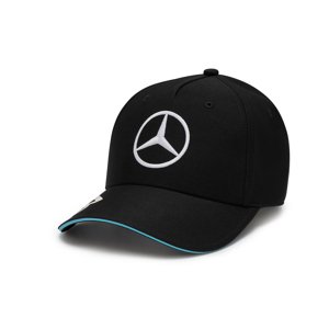 Mercedes AMG Petronas dětská čepice baseballová kšiltovka Driver George Russell black F1 Team 2024 Stichd 701227963002000