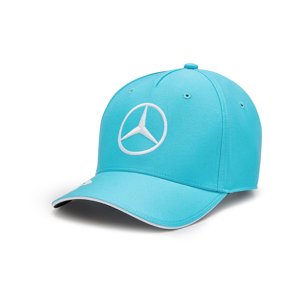 Mercedes AMG Petronas dětská čepice baseballová kšiltovka Driver George Russell blue F1 Team 2024 Stichd 701227963003000