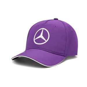 Mercedes AMG Petronas dětská čepice baseballová kšiltovka Driver Lewis Hamilton purple F1 Team 2024 Stichd 701227964003000