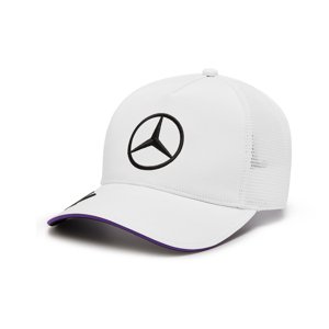 Mercedes AMG Petronas čepice baseballová kšiltovka Driver Lewis Hamilton white F1 Team 2024 Stichd 701227945001000