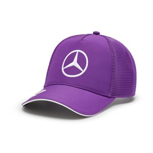 Mercedes AMG Petronas čepice baseballová kšiltovka Driver Lewis Hamilton purple F1 Team 2024 Stichd 701227945003000