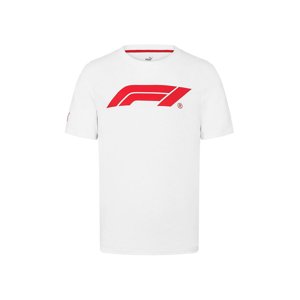 Formule 1 pánské tričko Logo white 2024 Puma 701228163002225