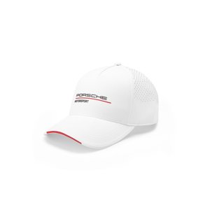Porsche Motorsport čepice baseballová kšiltovka Logo white 2024 Stichd 701228639002000