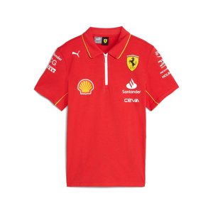 Ferrari dětské polo tričko Driver red F1 Team 2024 Puma 701228009001176