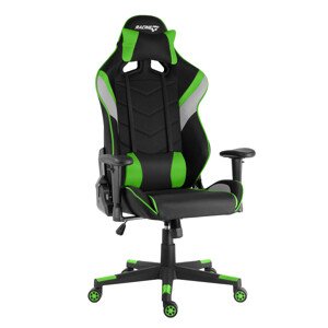 Herní židle RACING PRO ZK-021 TEX Barva: černo-zelená