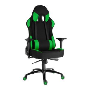 Herní židle RACING PRO ZK-025 XL TEX Barva: černo-zelená