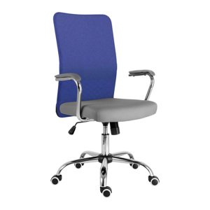Dětská juniorská židle ERGODO FUNKY Barva: šedo-modrá