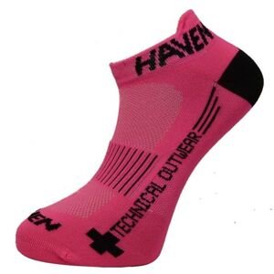 Ponožky HAVEN SNAKE SILVER NEO 2páry růžovo/černé Velikost: 10-12