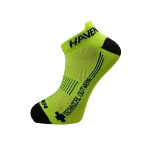 Ponožky HAVEN SNAKE SILVER NEO 2páry žluto/černé Velikost: 6-7
