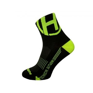 Ponožky HAVEN LITE SILVER NEO 2páry černo/žluté Velikost: 1-3