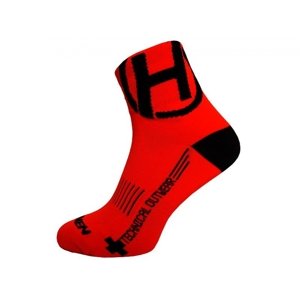 Ponožky HAVEN LITE SILVER NEO 2páry červeno/černé Velikost: 1-3