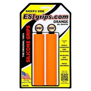 Gripy ESI Racer's Edge oranžové