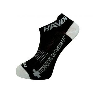 Ponožky HAVEN SNAKE SILVER NEO 2páry černo/bílé Velikost: 4-5