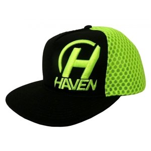 Čepice HAVEN CAP černo/zelená