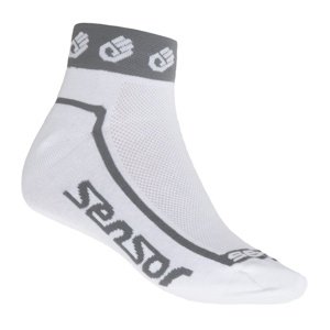 Ponožky SENSOR RACE LITE SMALL HANDS bílé Velikost: 6-8