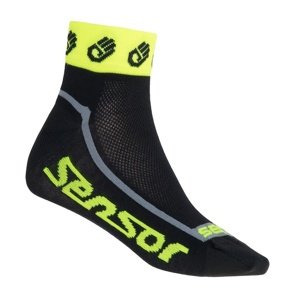 Ponožky SENSOR RACE LITE SMALL HANDS fluoritové Velikost: 9-11