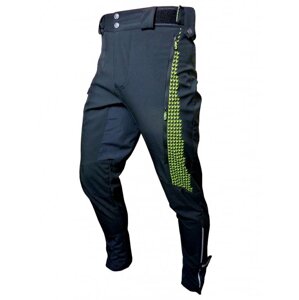Kalhoty dlouhé unisex HAVEN RAINBRAIN LONG černo/zelené Velikost: XL