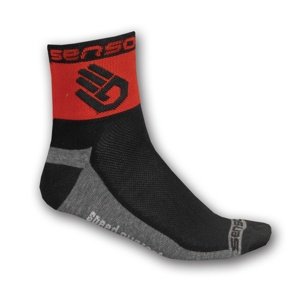 Ponožky SENSOR RACE LITE HAND červené Velikost: 3-5