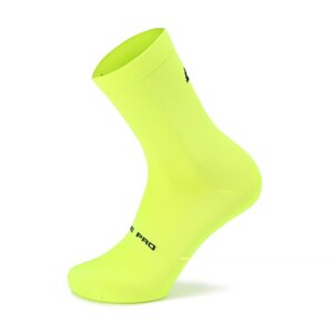 Ponožky unisex ALPINE PRO COLO antibakteriální žluté Velikost: L