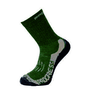 Ponožky Progress X-TREME khaki/šedé Velikost: 39-42