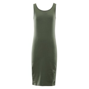 Šaty dámské NAX BREWA zelené Velikost: M