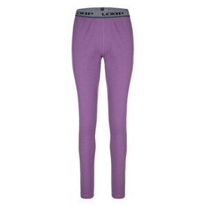 Kalhoty dlouhé dámské LOAP PETLA termo fialové Velikost: M