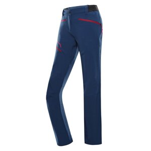 Kalhoty dámské dlouhé ALPINE PRO RAMELA rychleschnoucí modré Velikost: 46