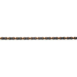 Řetěz KMC DLC12 černo-oranžový 126čl. BOX